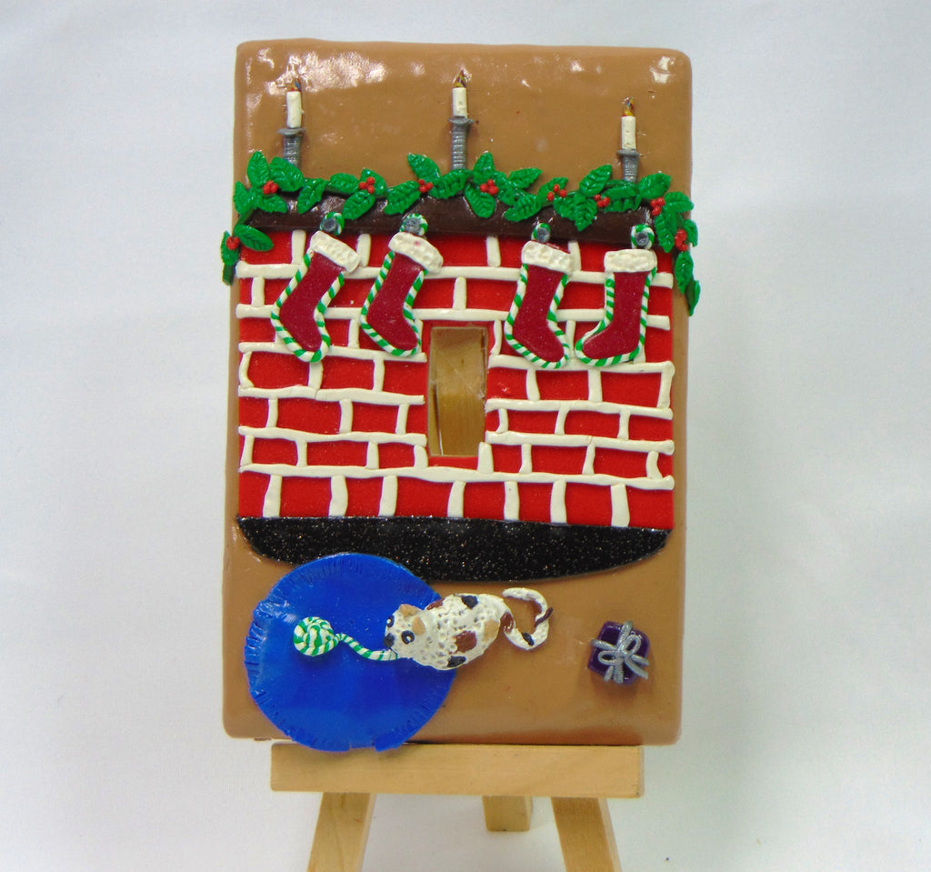 CAS-14 Fireplace & Stockings