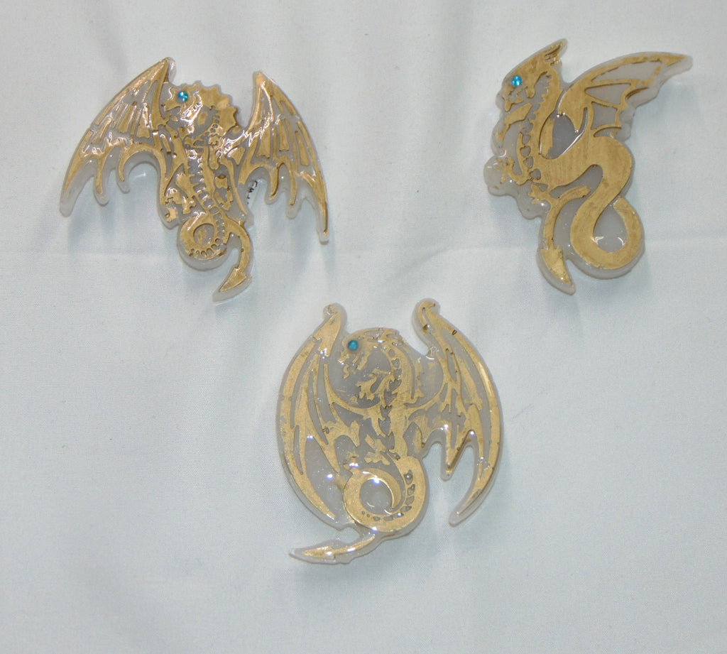 EM-161 Gold Dragons Magnets