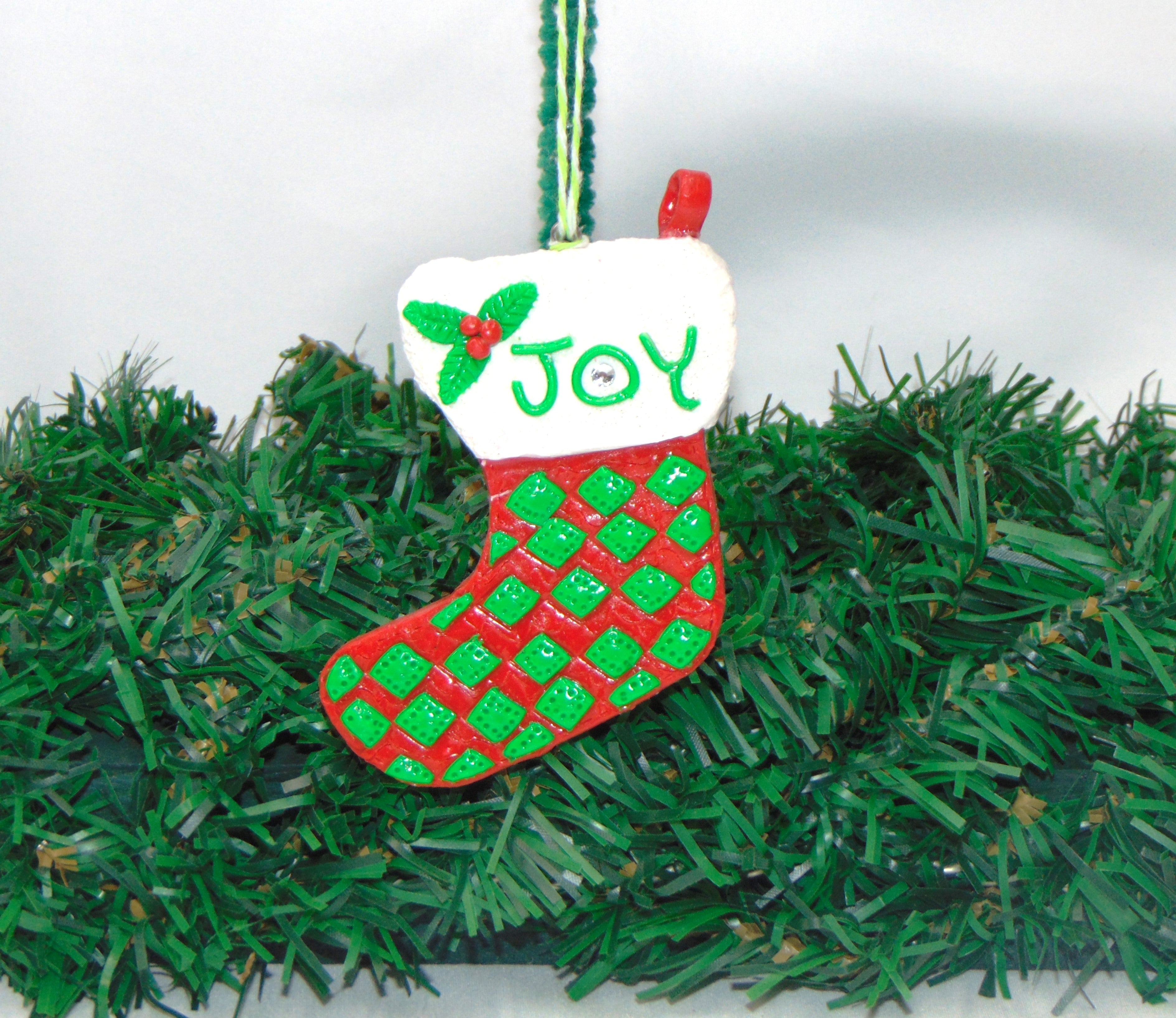 EO-76 Red & Green Stocking