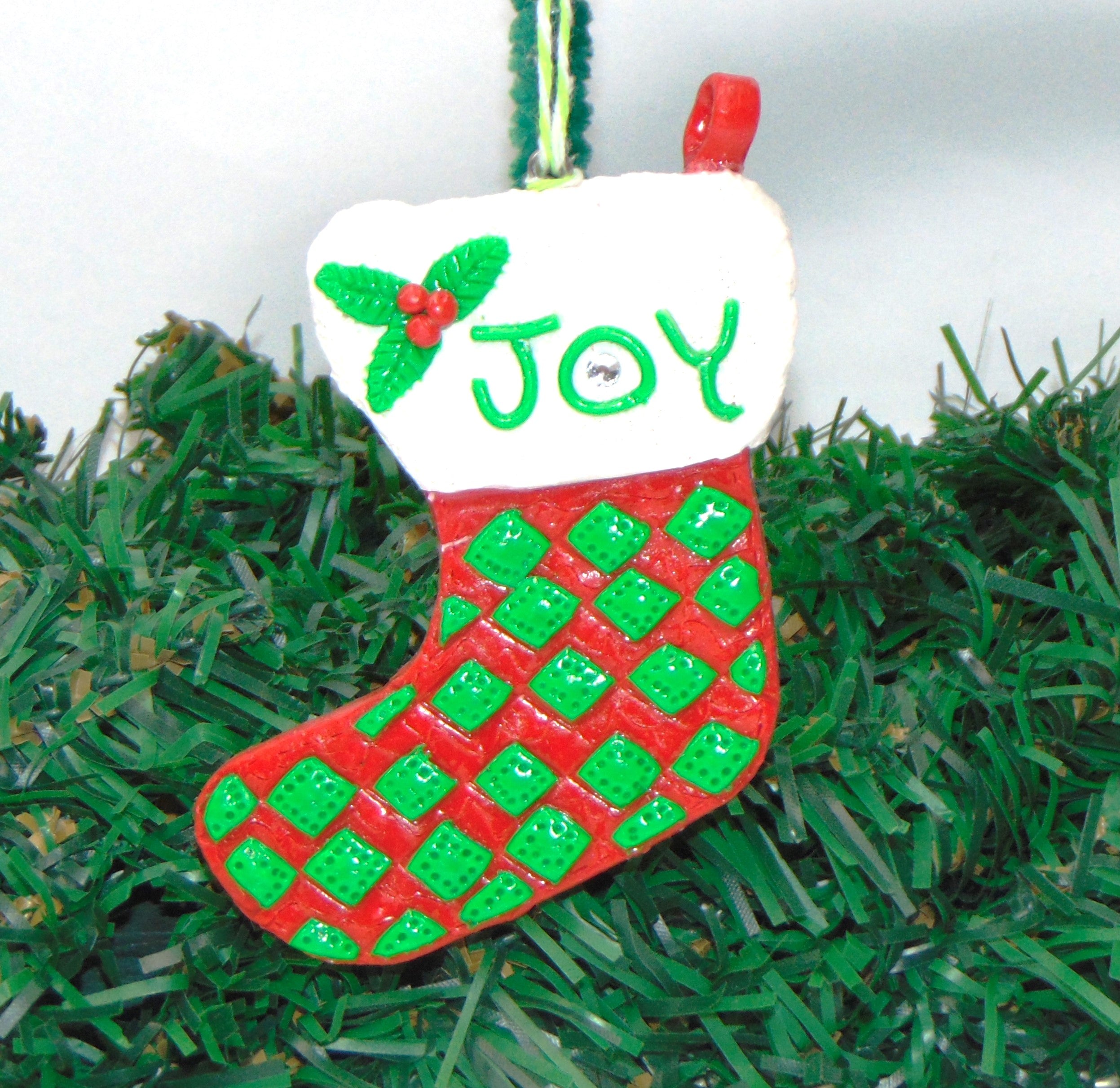 EO-76 Red & Green Stocking